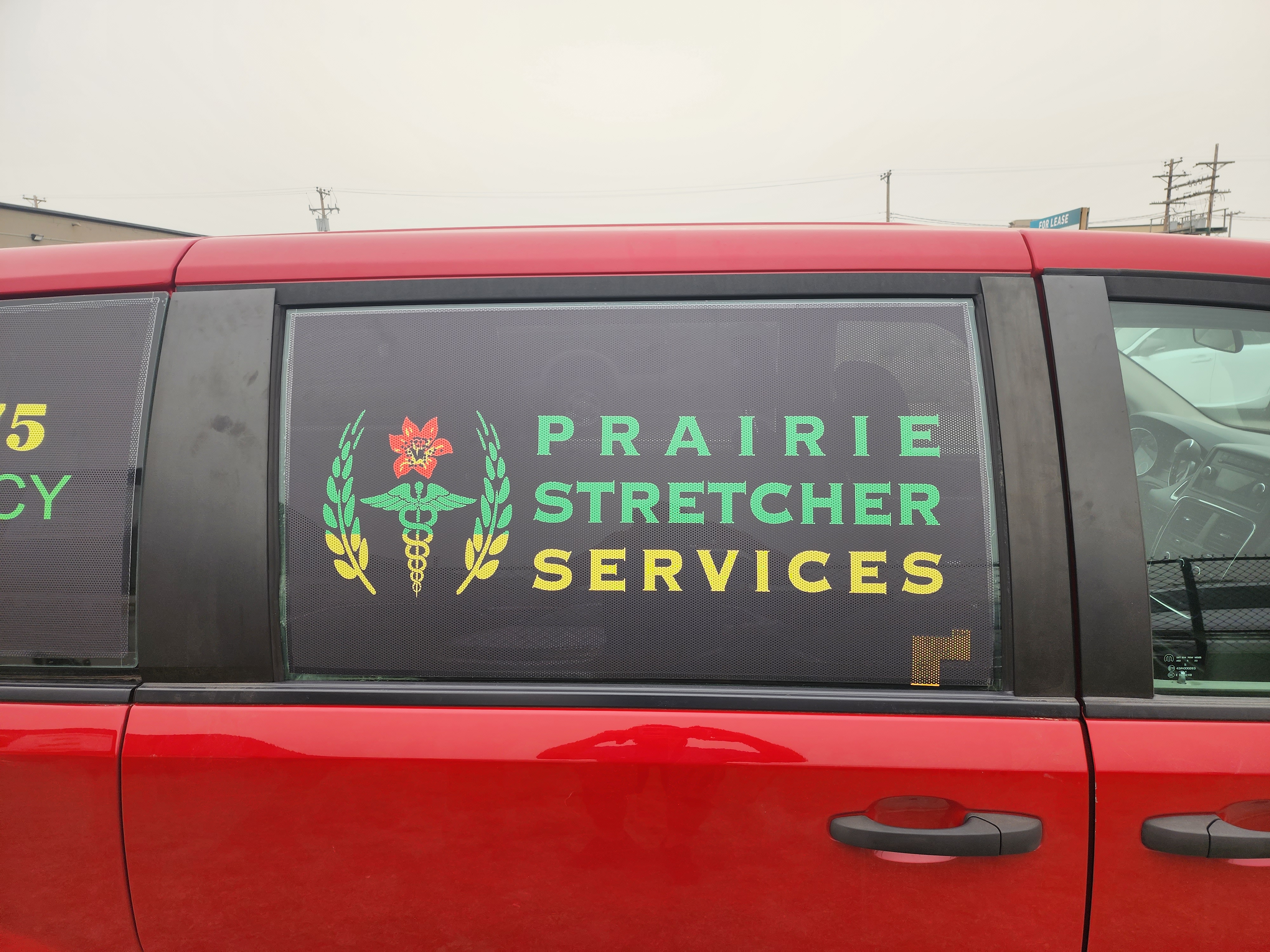 Window Perforated Graphics
